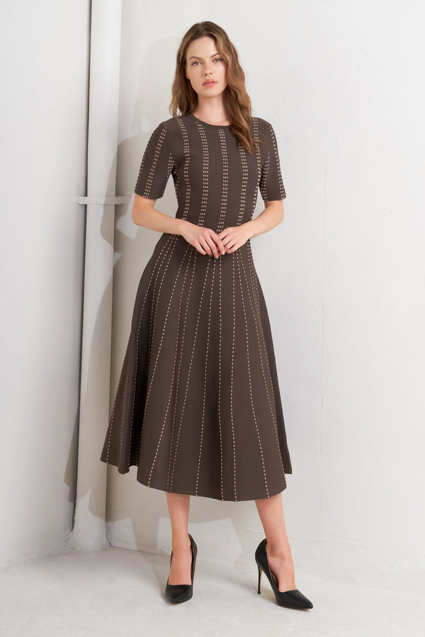 dot-dance-sweater-knit-midi-dress Sophia's StyleSWEATERS-1